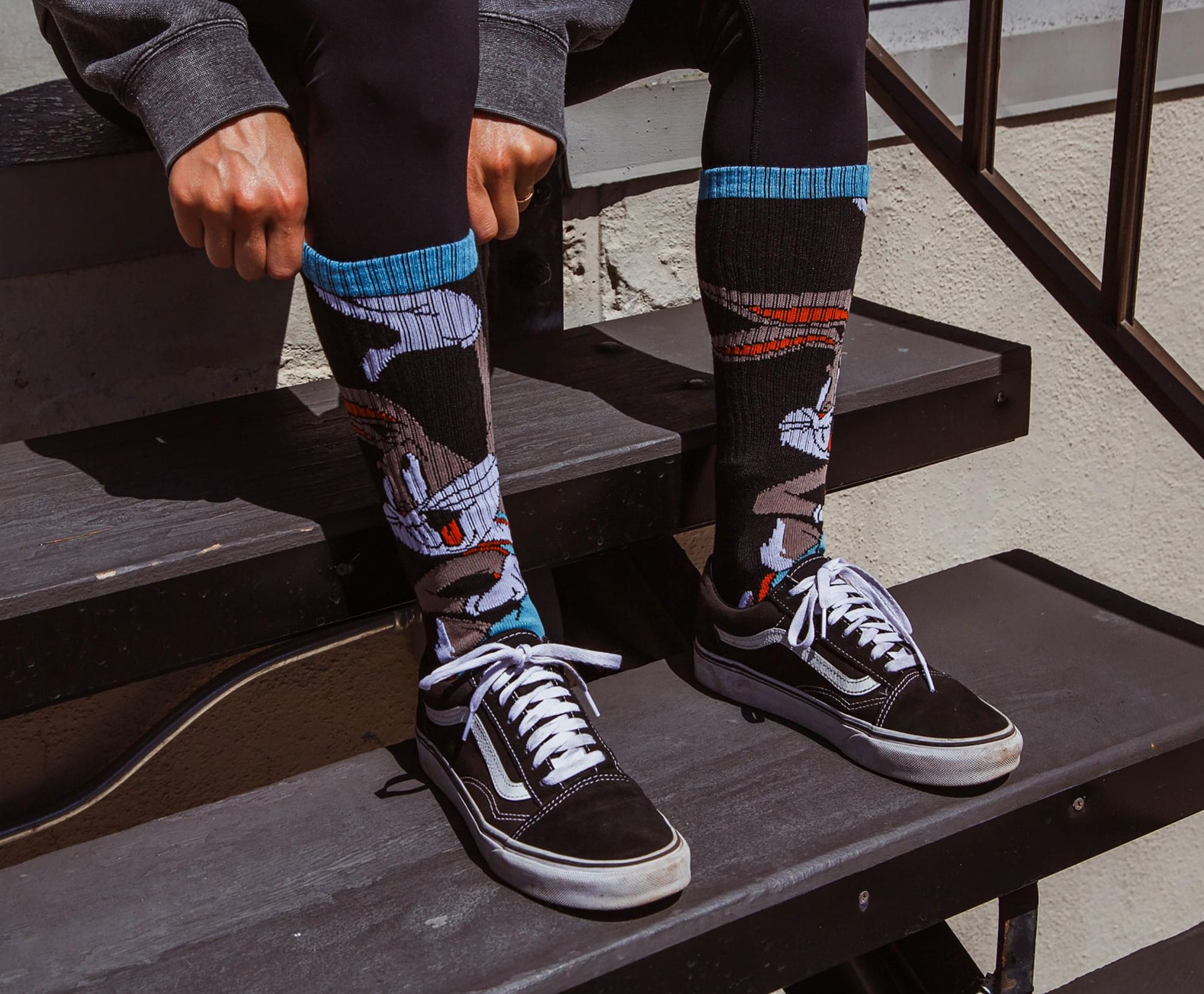 Space Jam Unisex Athletic Crew Socks | 2 Pairs | Size 6-12