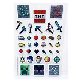 Minecraft Sticker Book | 4 Sheets | Over 300 Stickers