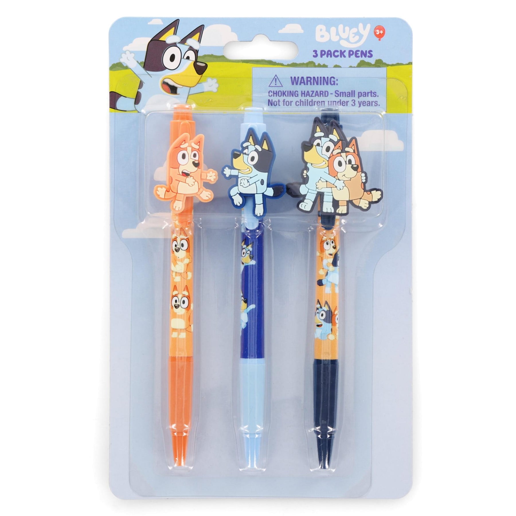 Bluey Pens 3 Pack