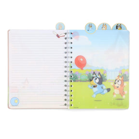 Bluey 4 Tab Spiral Bound Notebook