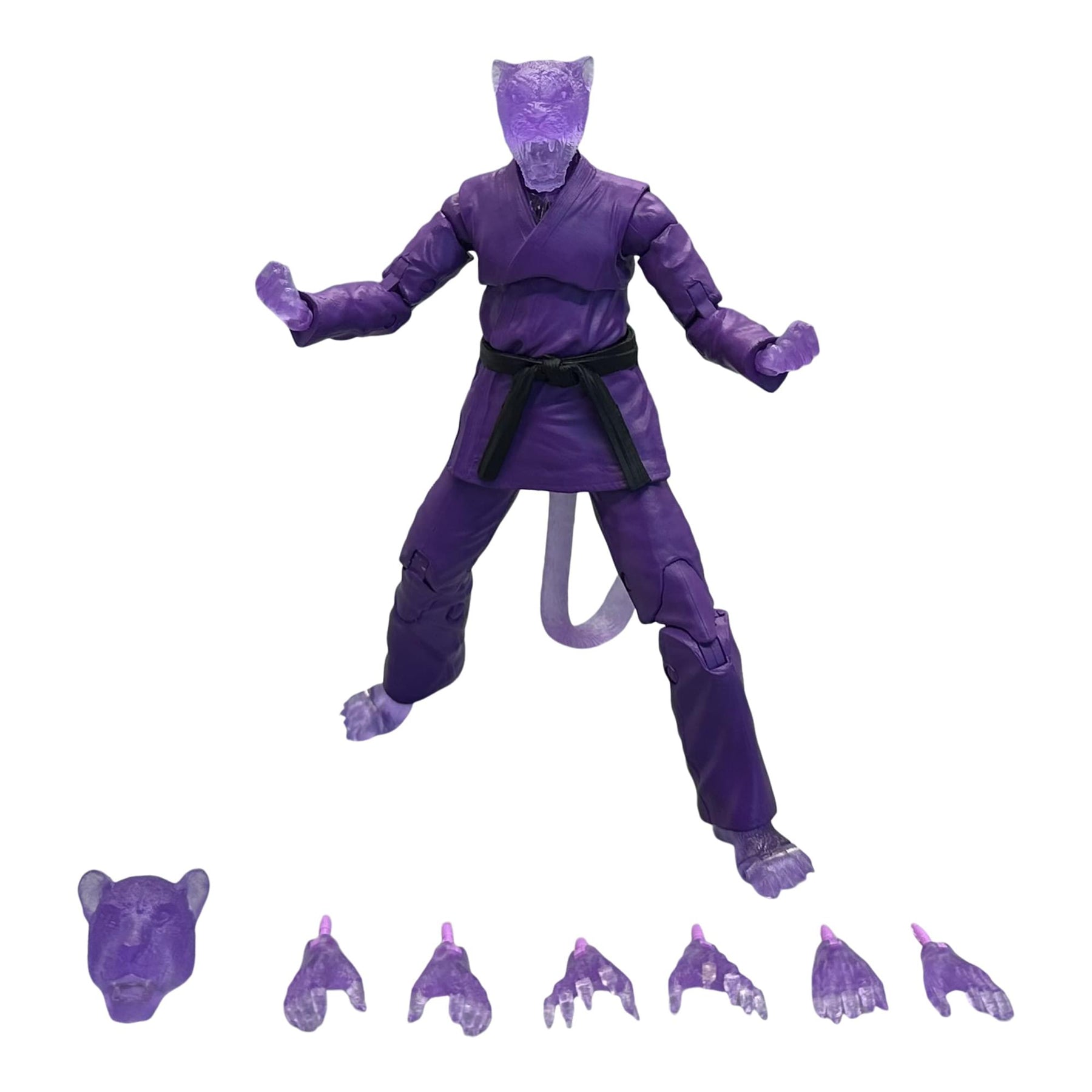 Zoo Jitsu Fighters 6 Inch Action Figure | Jairo the Jaguar Supercharged