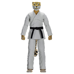 Zoo Jitsu Fighters 6 Inch Action Figure | Chico the Cheetah with White Gi