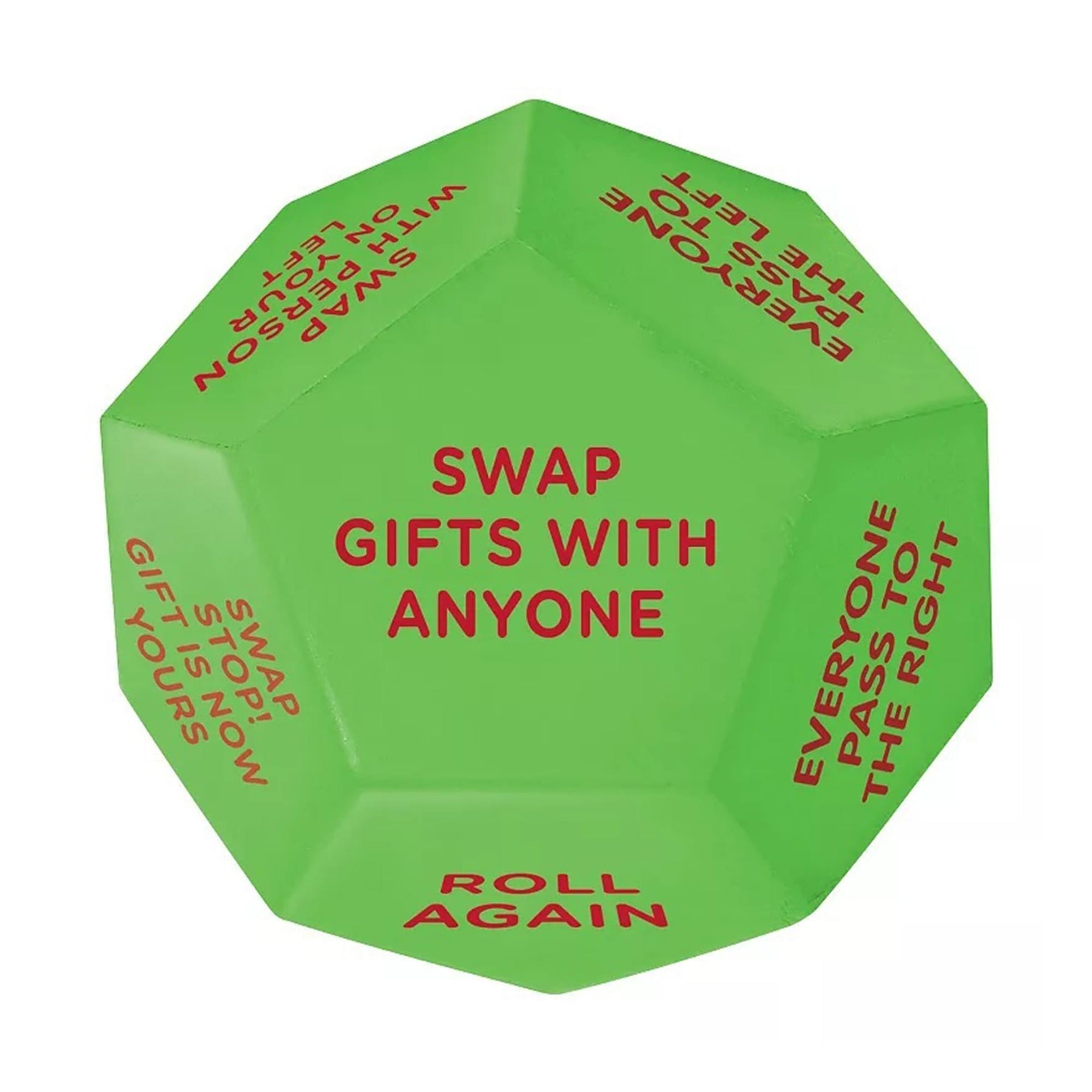 Santa Swap Gift Exchange Oversized Dice (Packaged)