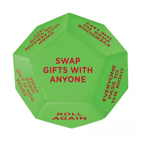 Santa Swap Gift Exchange Oversized Dice (Packaged)