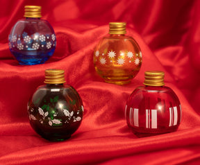 Holiday Ornament Shot Glass Set (4-Pack)