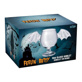 Feelin' Batty 8oz Molded Glass Goblet