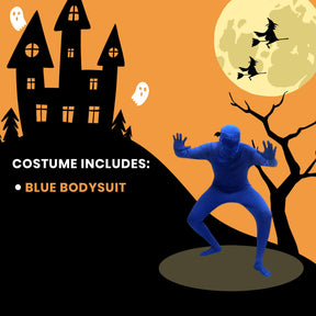 Blueman Bodysuit Costume Adult