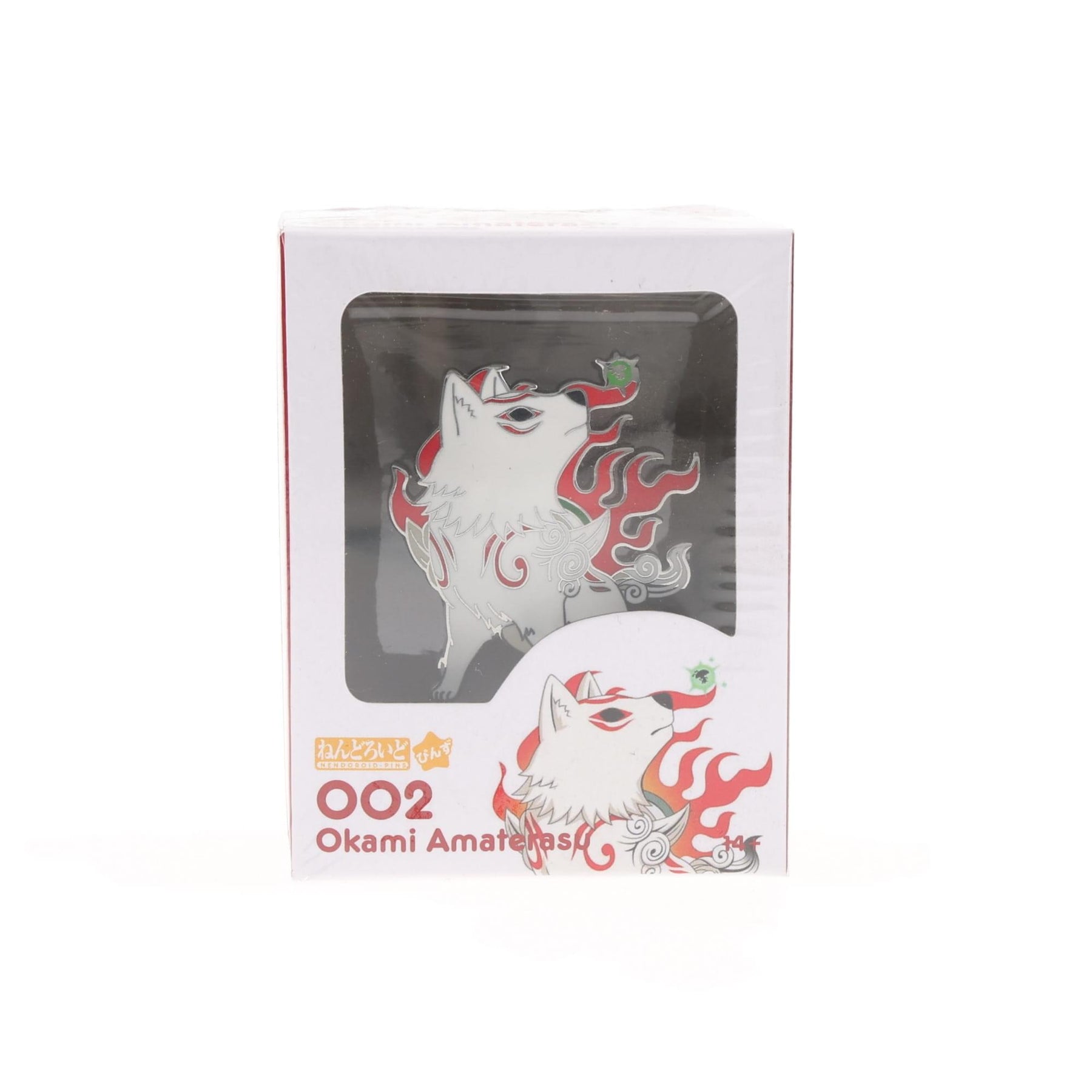 Okami Amaterasu 2 Inch Enamel Nendoroid Pin