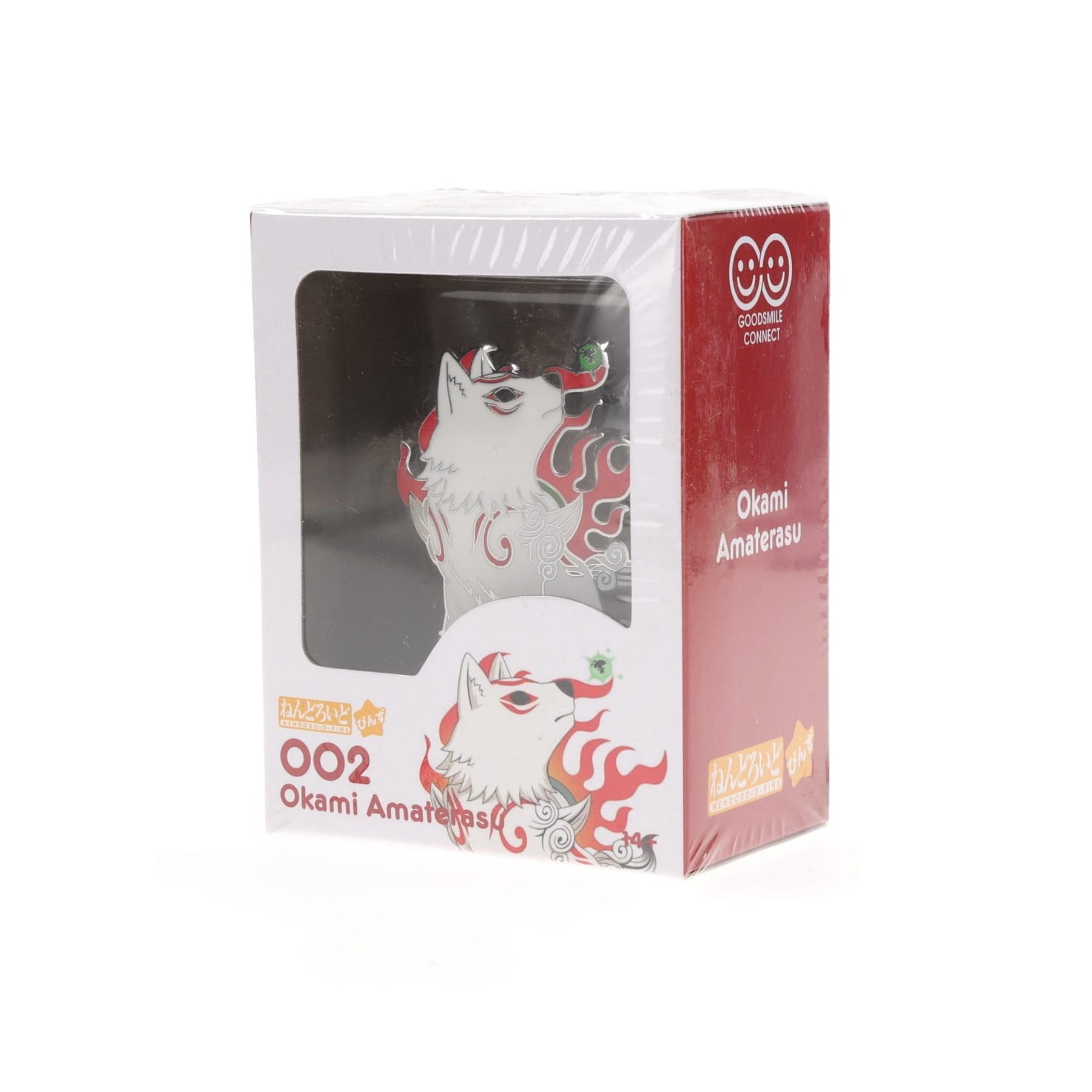 Okami Amaterasu 2 Inch Enamel Nendoroid Pin