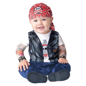 Born To Be Wild Biker Costume Child Infant