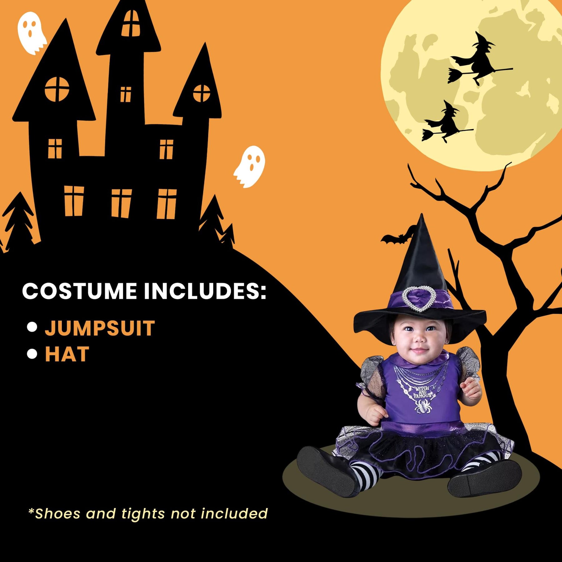 Witch & Famous Infant Costume