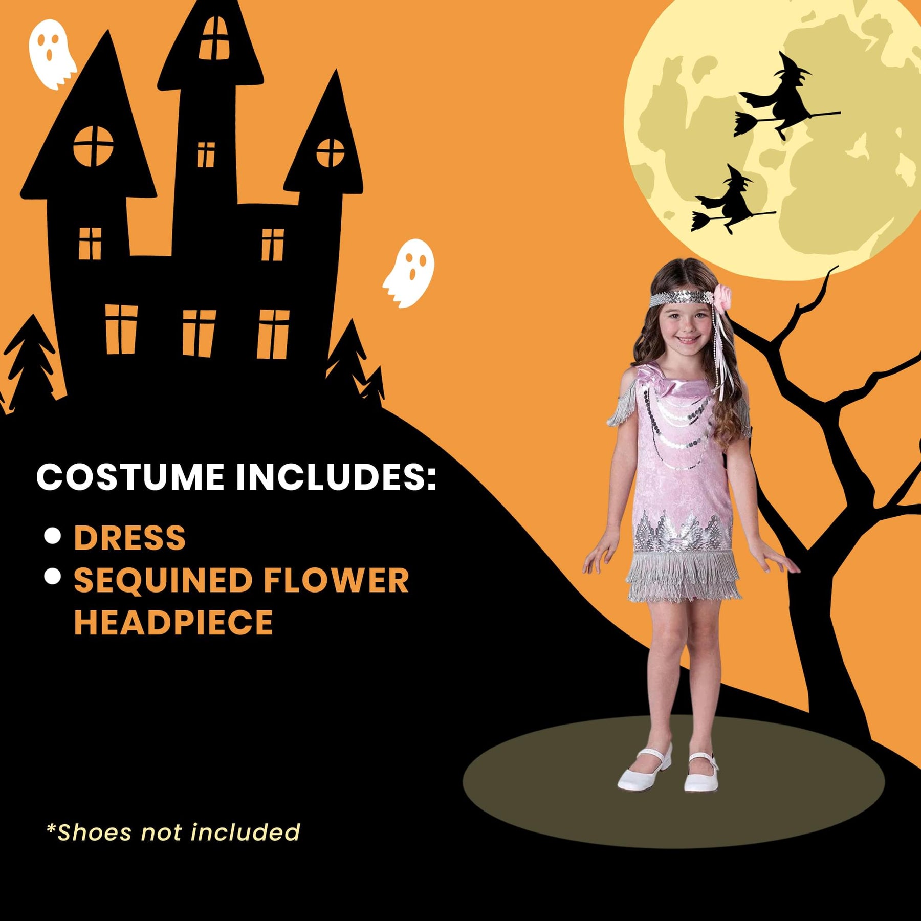 Fancy Flapper Child Costume