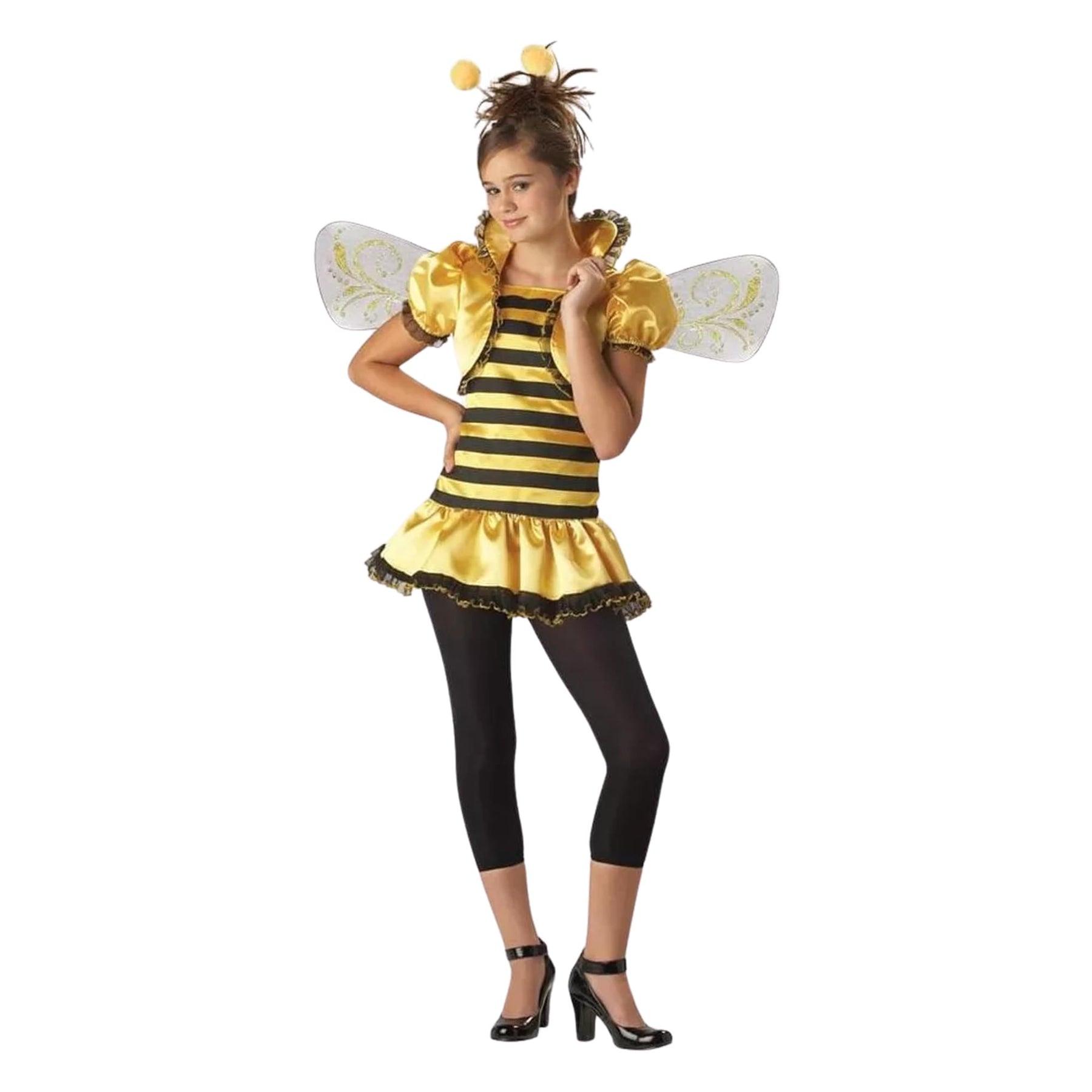 Honey Bee Girl Dress Designer Costume Child