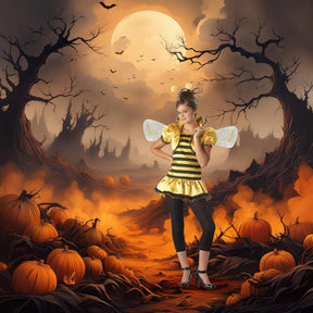 Honey Bee Girl Dress Designer Costume Child