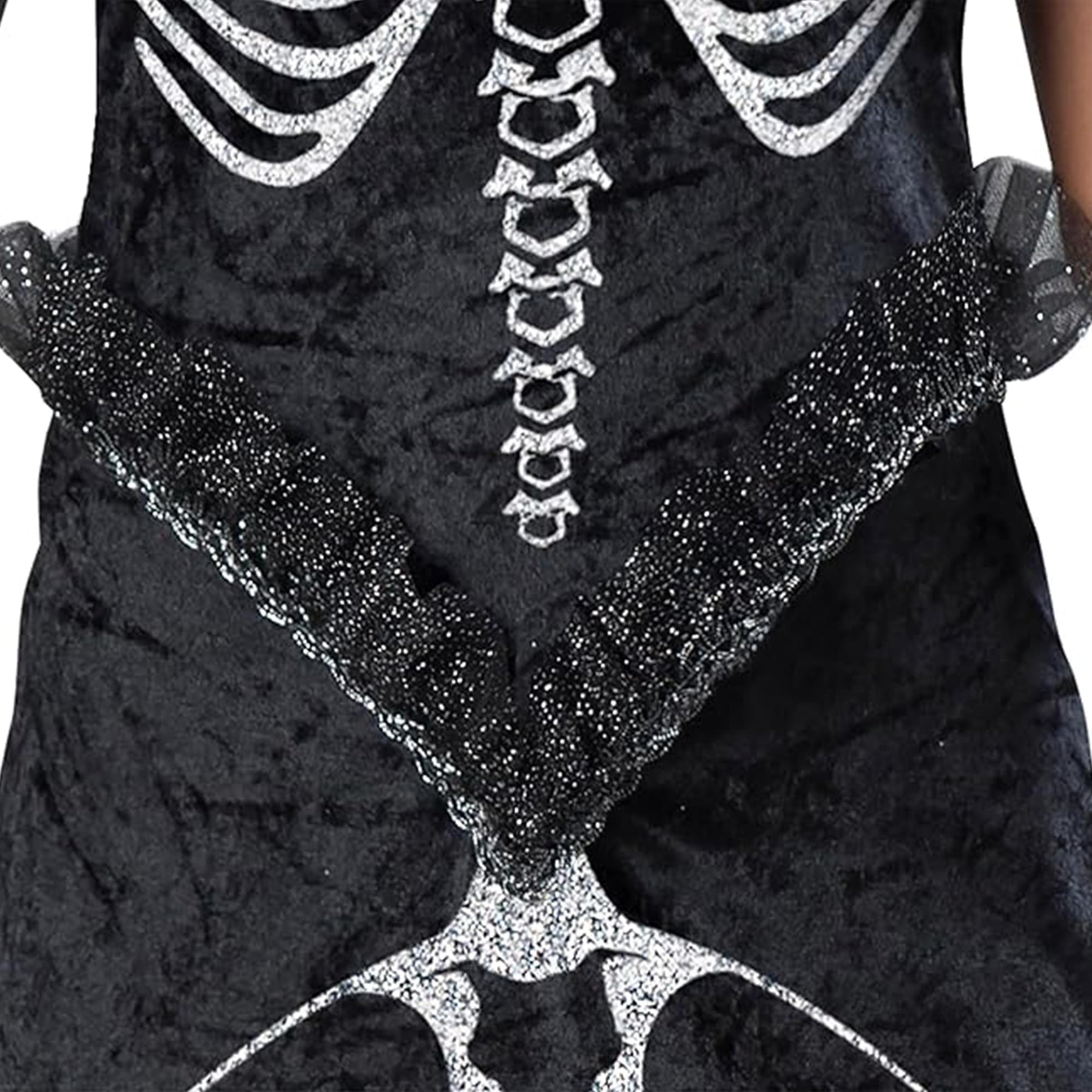 Skeleton Mermaid Girl's Costume