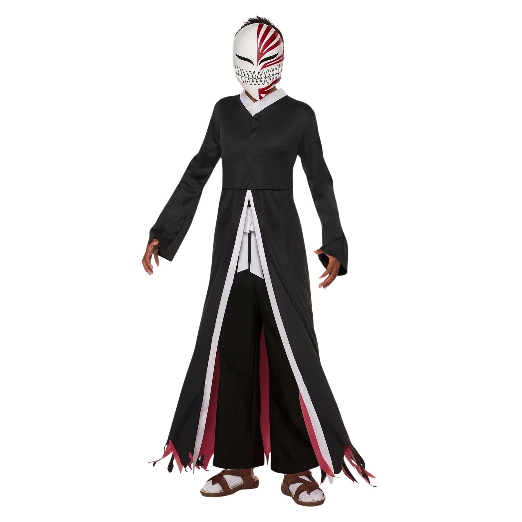 Bleach Ichingo Robe With Mask Child Costume