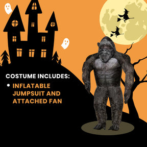 Godzilla x Kong Inflatable Kong Child Costume | Fits Up To Age 14