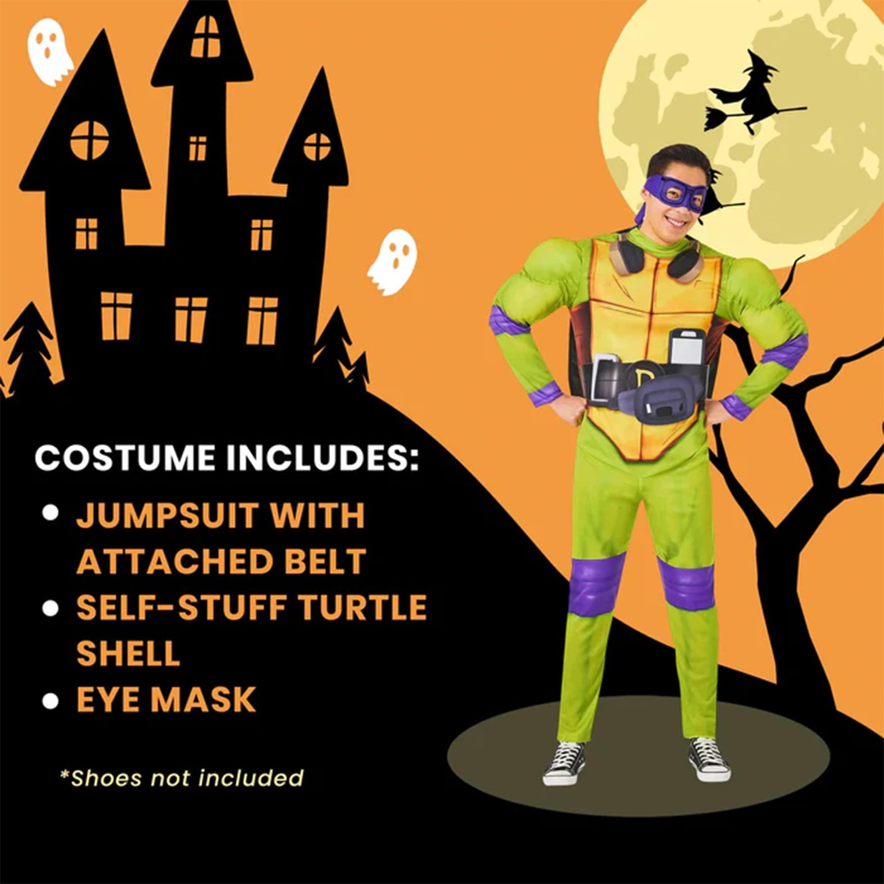 Teenage Mutant Ninja Turtles Donatello Adult Costume