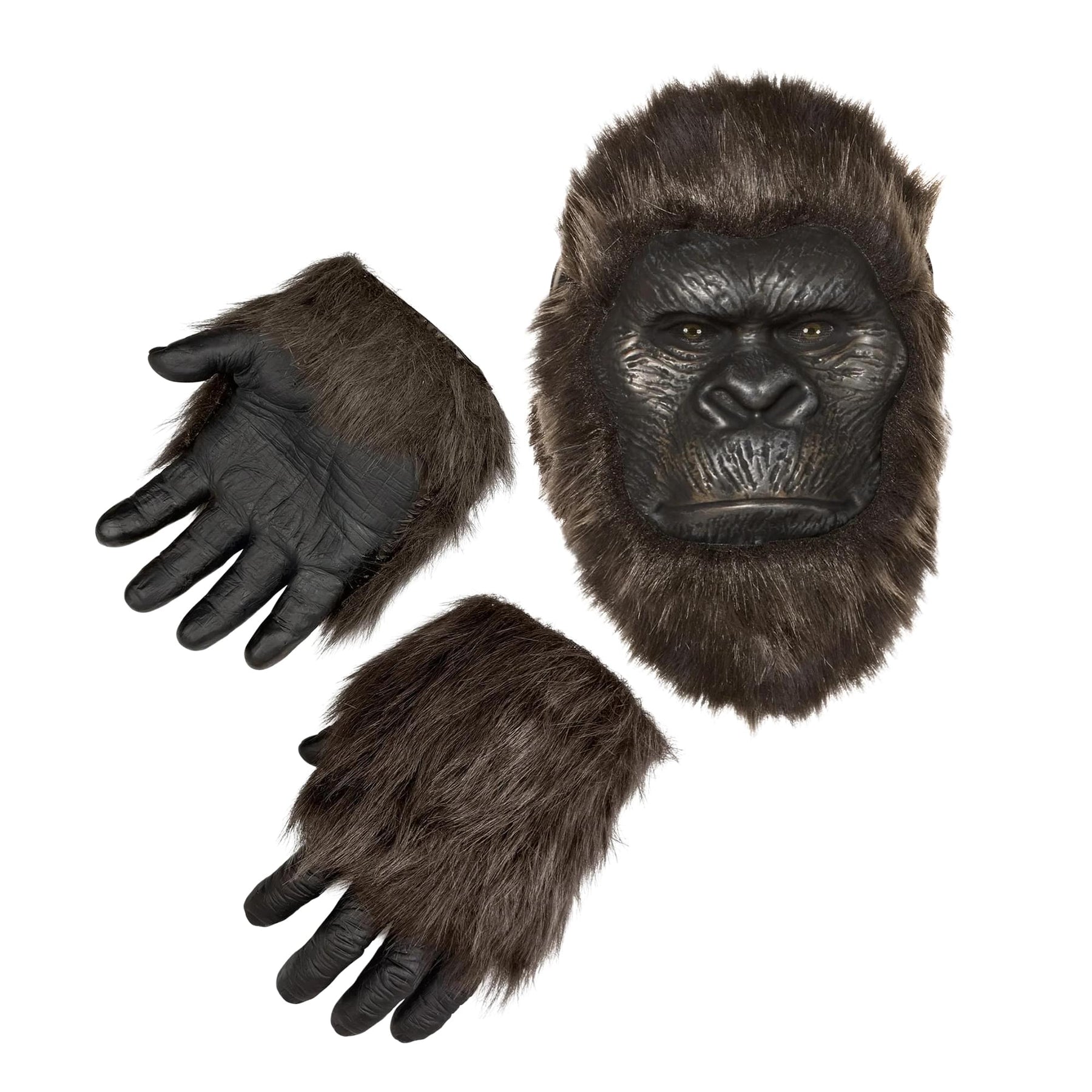 Godzilla x Kong Mask and Gloves Kong Adult Costume | One Size Fits Most