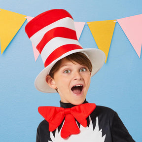 Dr. Seuss Cat In the Hat Tie & Hat Child Costume Kit