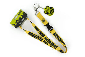 Brooklyn Nine Nine Official Lanyard For Keys & ID Badges | Bonus Charm Included