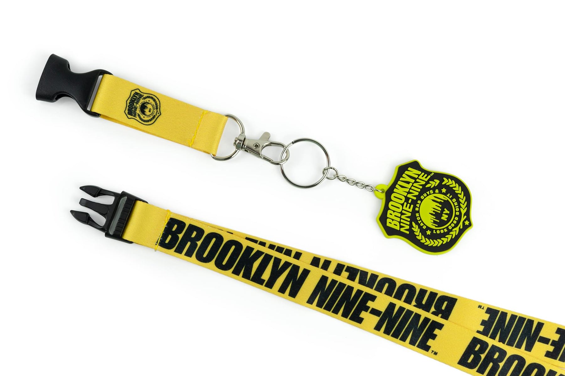 Brooklyn Nine Nine Official Lanyard For Keys & ID Badges | Bonus Charm Included