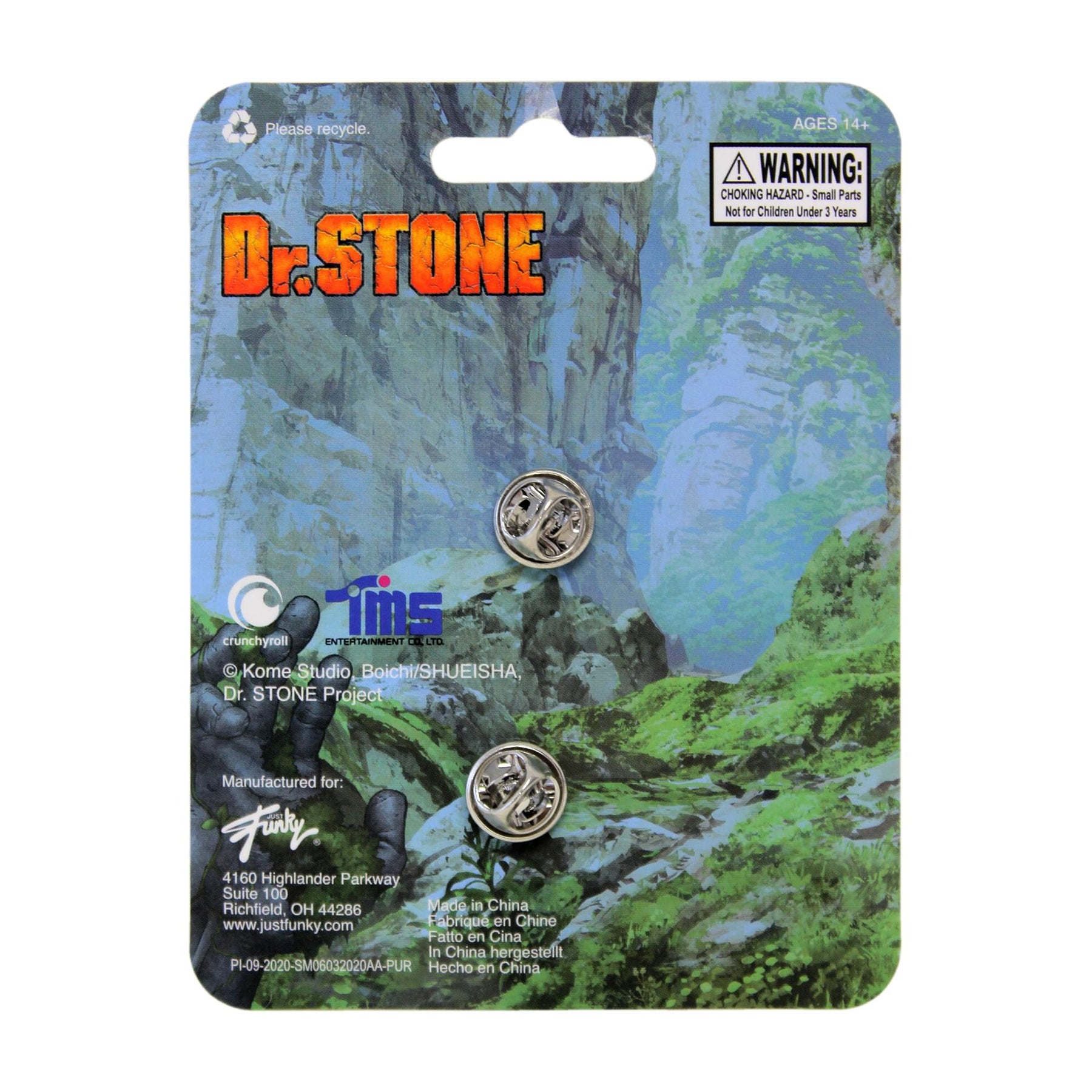 Dr. Stone 11oz Coffee Mug with Enamel Pin