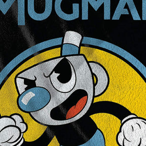 Cuphead Retro Mugman 45 x 60 Inch Fleece Throw Blanket