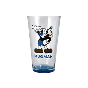 Cuphead and Mugman 16oz Pint Glass Set of 2