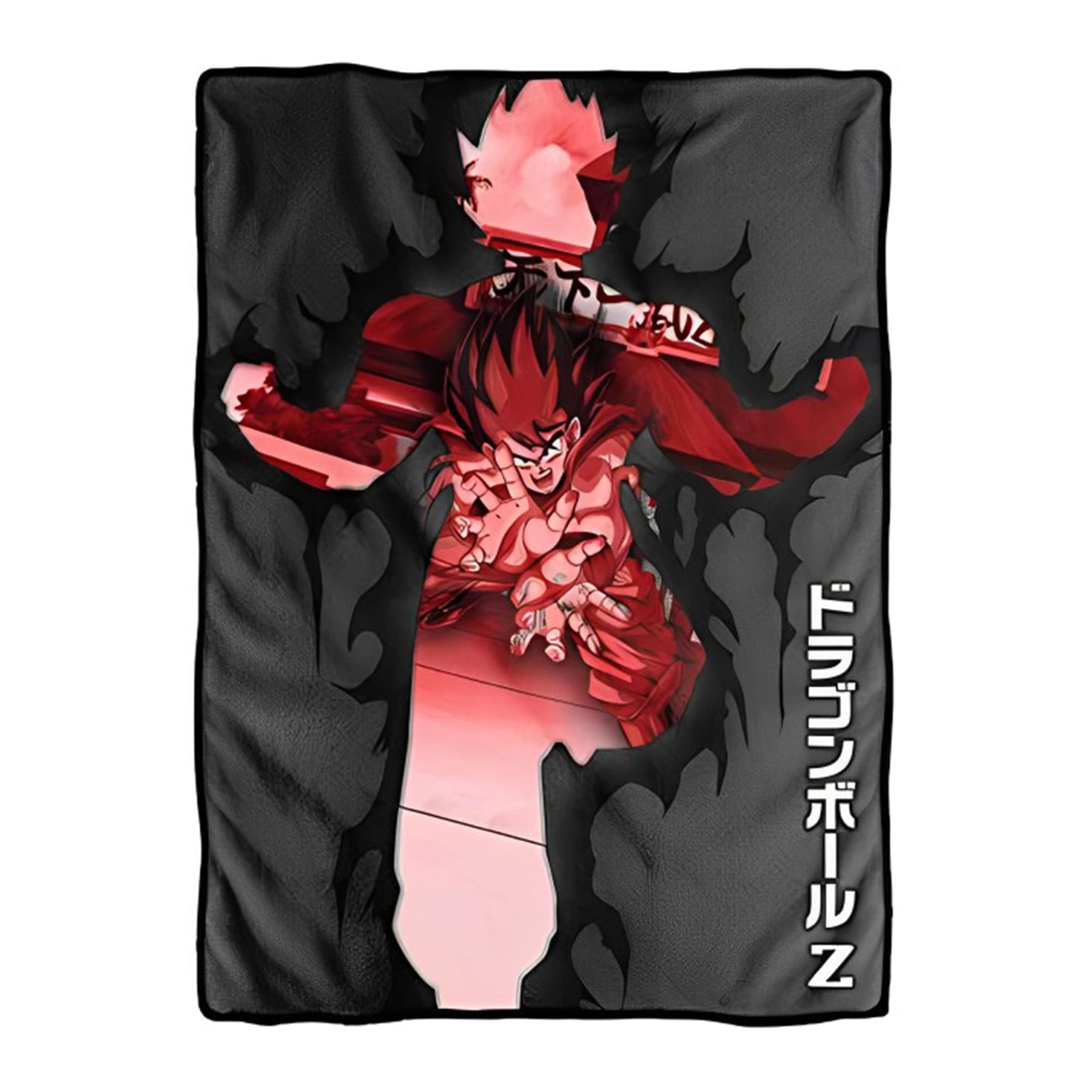 Dragon Ball Z Goku 45 x 60 Inch Fleece Throw Blanket