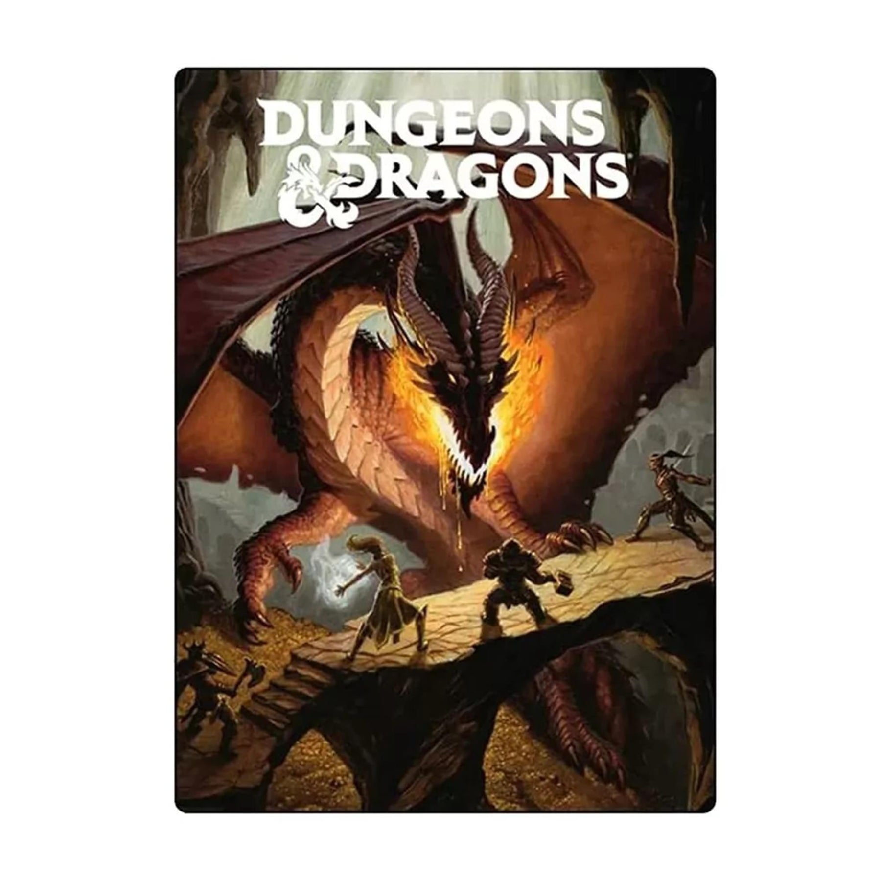 Dungeons & Dragons 45 x 60 Inch Fleece Throw Blanket