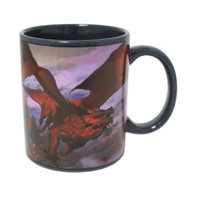 Dungeons and Dragons Red Dragon Mug & Gazer Beholder Pin