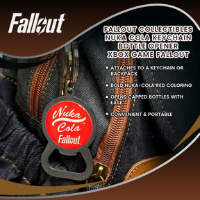 Fallout Collectibles | Nuka Cola Keychain Bottle Opener