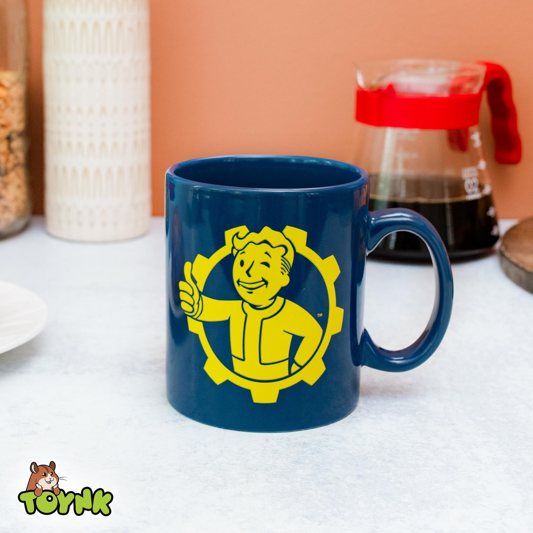 Fallout 76 Vault Boy Thumbs Up Ceramic Mug | Holds 16 Ounces