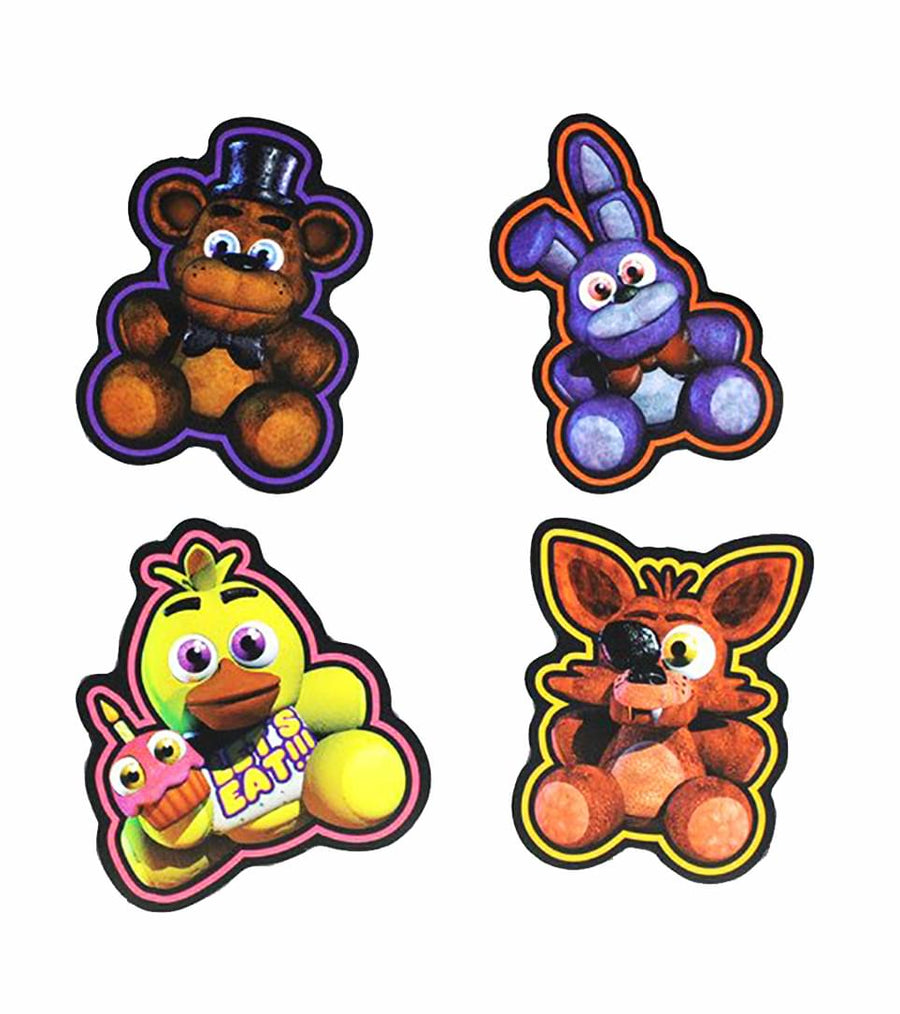 Five Nights At Freddy's Character Magnets, Set of 4 | Free Shipping