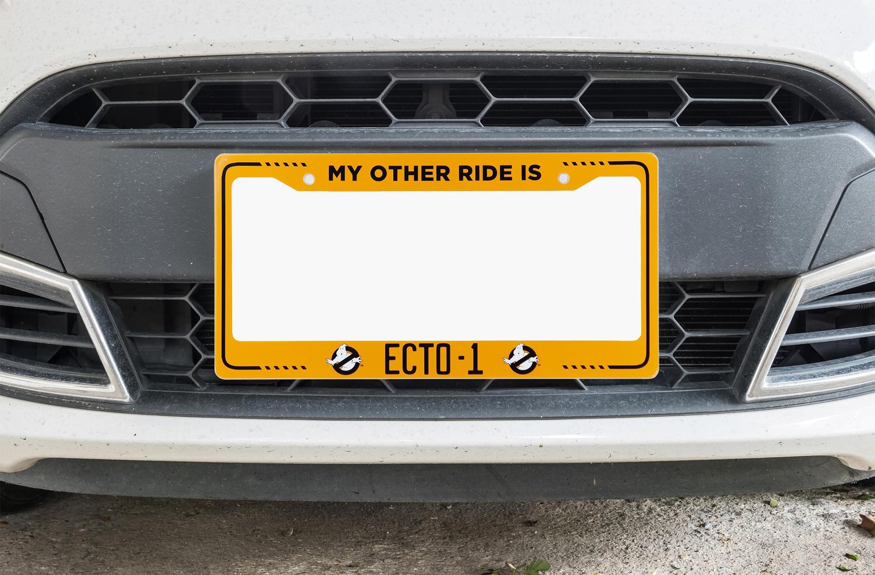 Ghostbusters ECTO-1 License Plate Frame For Cars | Ghostbusters Collectible