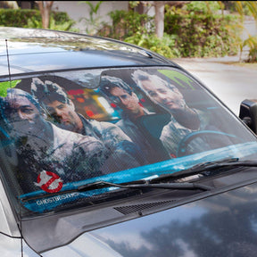 Ghostbusters Original Cast Windshield Sunshade Car Shade Panel