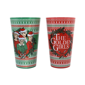 The Golden Girls Holiday 16oz Pint Glasses | Set of 2