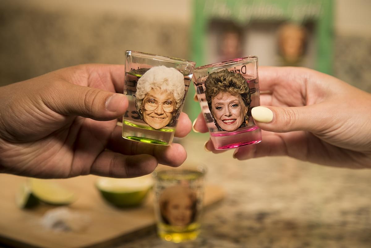 Golden Girls Shot Glasses Set of 4