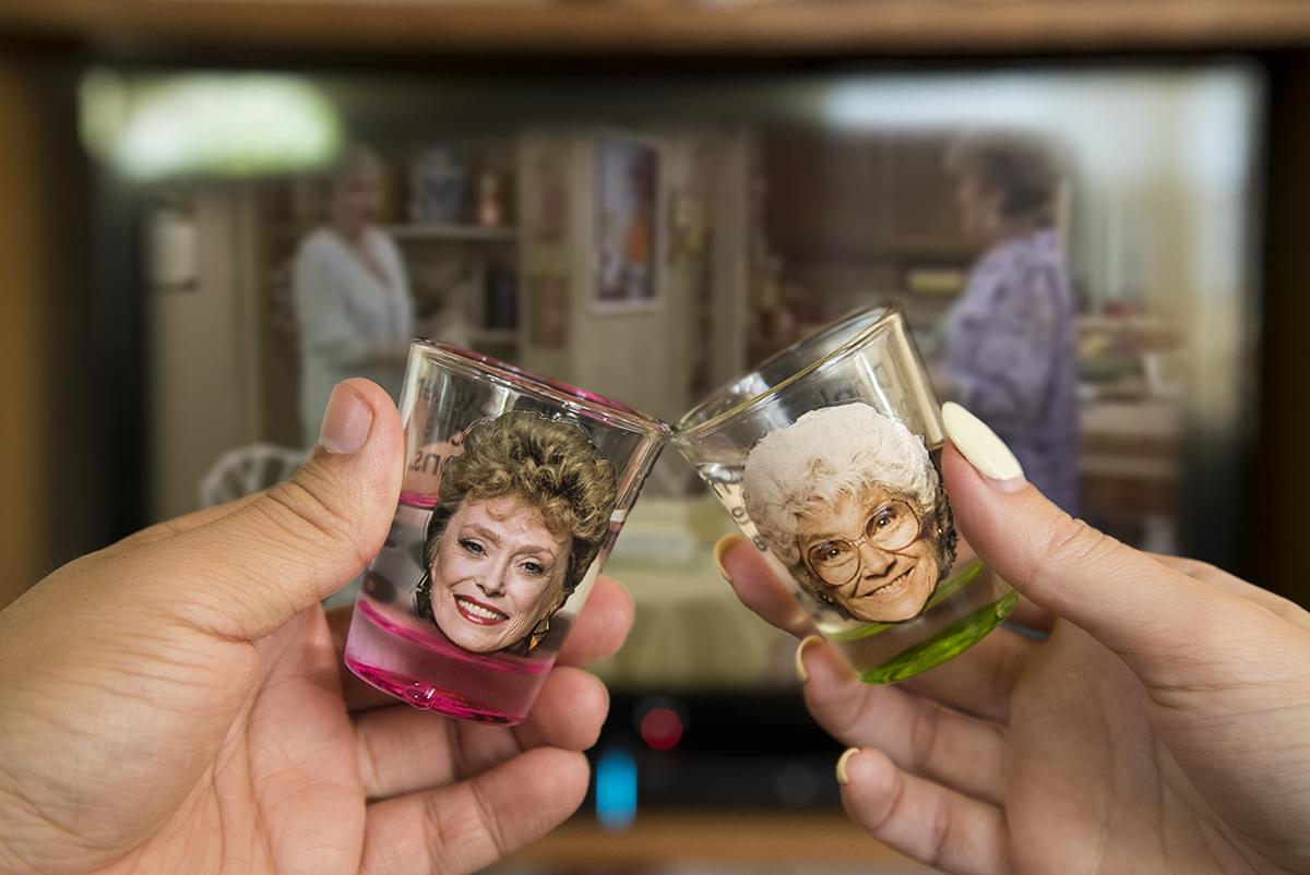 Golden Girls Shot Glasses Set of 4