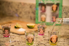 Golden Girls Shot Glasses Set of 4