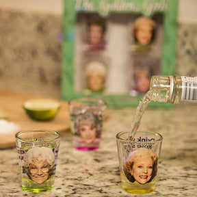 The Golden Girls 2oz Shot Glass Set of 4