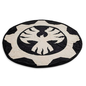 Gears of War Phoenix Omen Round Fleece Throw Blanket - 60”