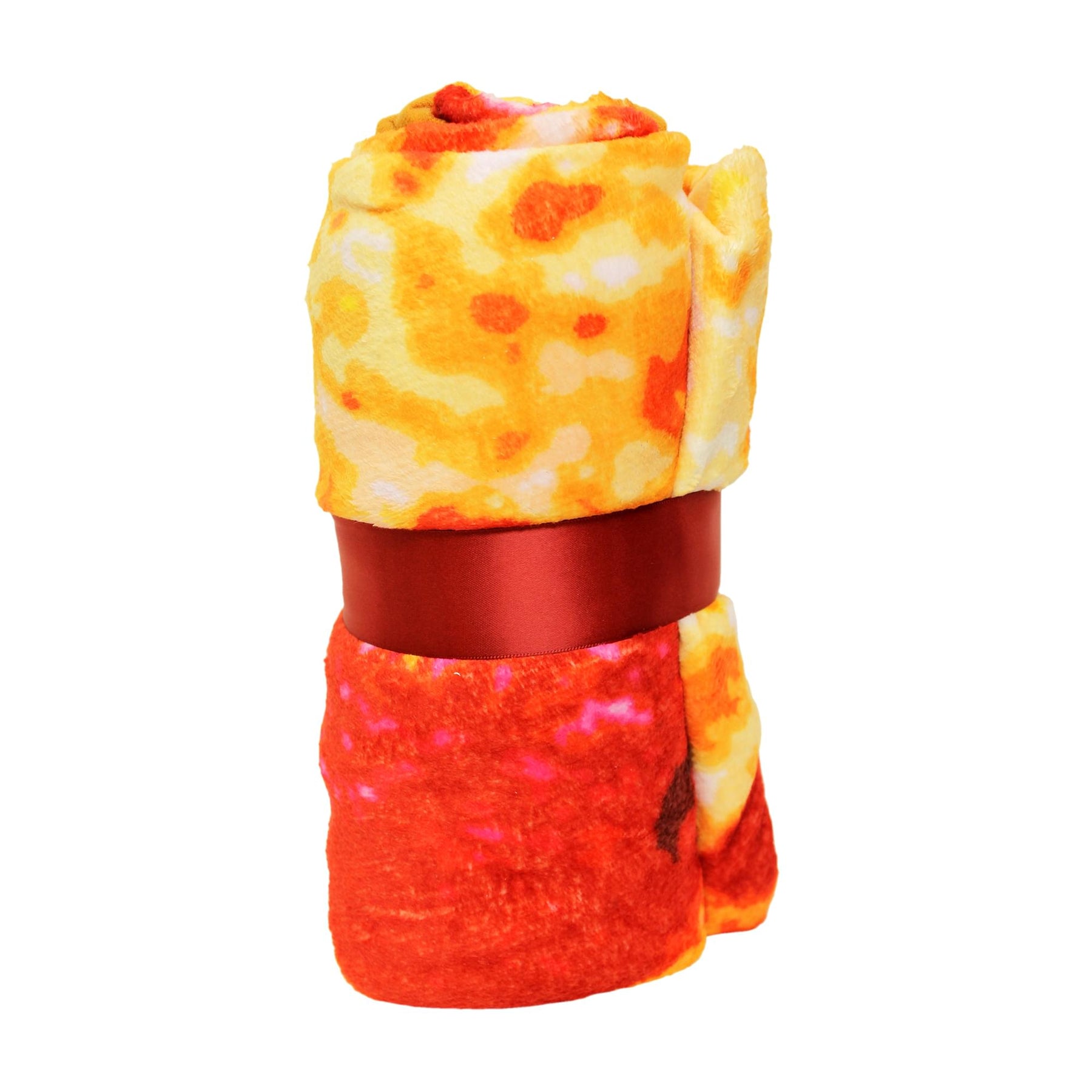 Pepperoni Pizza Round Throw Blanket