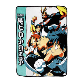 My Hero Academia Plush 45 x 60 Inch Fleece Throw Blanket