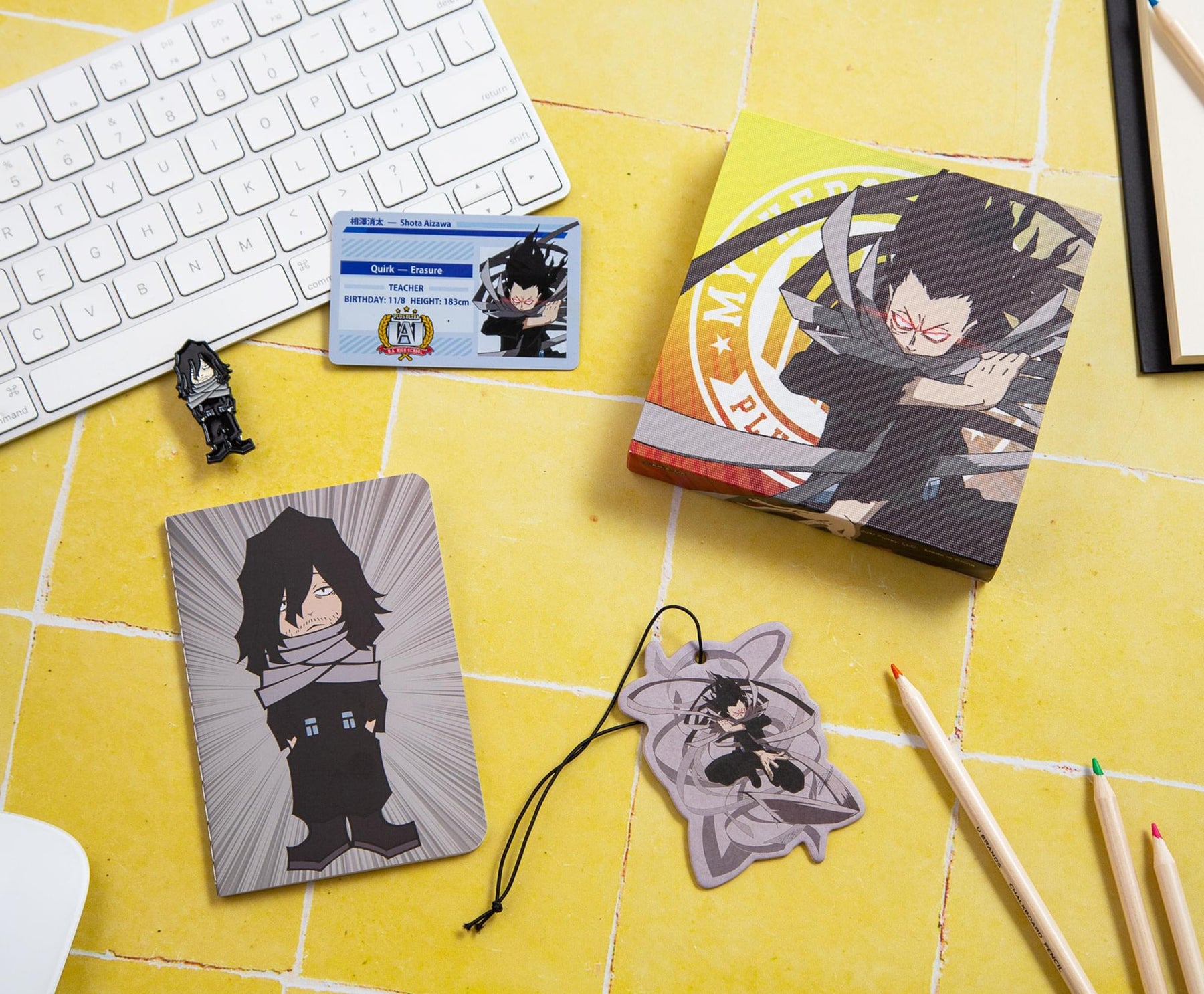 My Hero Academia LookSee Mystery Box | Includes 5 Collectibles | Shota Aizawa