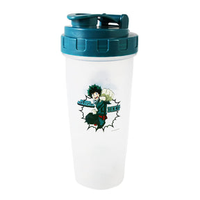 My Hero Academia Deku 24oz Plastic Shaker Bottle