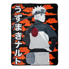 Naruto Shippuden Characters 45 x 60 Inch Fleece Throw Blanket