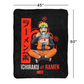 Naruto Shippuden Ichiraku Ramen 45 x 60 Inch Fleece Throw Blanket