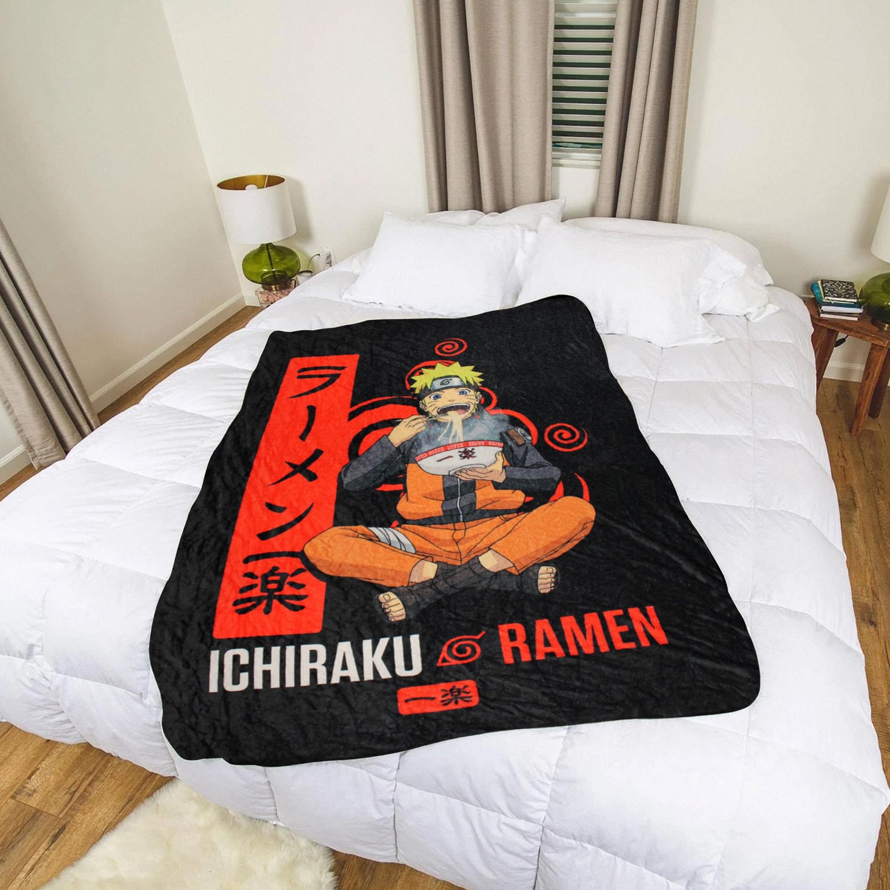 Naruto Shippuden Ichiraku Ramen 45 x 60 Inch Fleece Throw Blanket